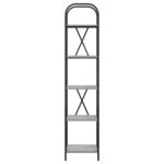 vidaXL Étagère Sonoma gris 40 x 30 x 183 cm Bois d'ingénierie