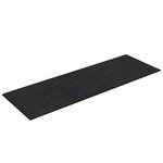 vidaXL Tête de lit murale 12 Pièces Noir Velours