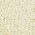 vidaXL Voile d'ombrage 160 g/m² Crème 2 5x3 5 m PEHD