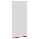 vidaXL Store enrouleur occultant rouge largeur du tissu 75 7 cm