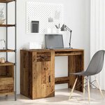 vidaXL Bureau vieux bois 100x49x75 cm bois d'ingénierie