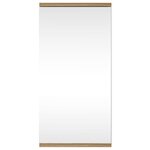 vidaXL Armoire de bain à miroir d'angle chêne 30x24x60 cm