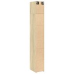 vidaXL Armoire de rangement mince chêne sonoma 30x42 5x225 cm
