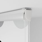 vidaXL Store enrouleur de douche avec cassette largeur du tissu 66 cm