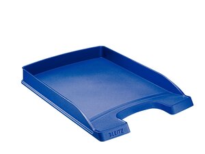 Bac à courrier Plus plat, A4, polystyrène Bleu LEITZ
