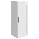 vidaXL Armoire Murale Blanc brillant 33 x 34 5 x 90 cm