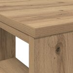 vidaXL Bureau chêne artisanal 90 x 50 x 75 cm Bois d'ingénierie