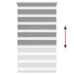 vidaXL Store 90 x 150 cm Gris