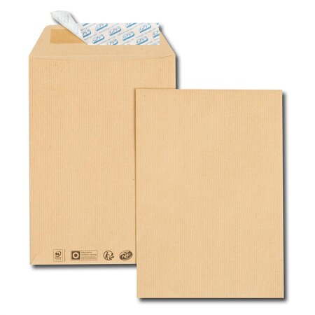 Pochettes enveloppes kraft 17,6 x 25 cm 90g / 25 - Sopadec