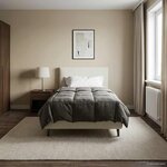 vidaXL Duvet d'hiver Matelassé Gris clair 140 x 220 cm Microfibre