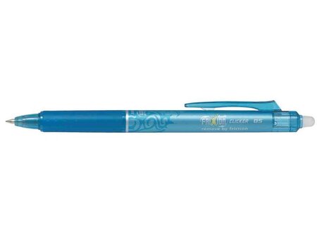 Stylo roller rétractable Frixion Ball Clicker 0,50 Turquoise PILOT
