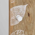 vidaXL Buffet 40x33 5x75 cm bois de manguier massif