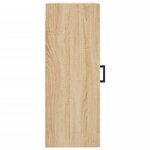 vidaXL Armoire murale chêne sonoma 34 5x34x90 cm bois d'ingénierie