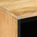 vidaXL Meuble TV marron 80x31 5x46 cm bois massif de manguier