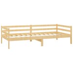 vidaXL Lit de jour sans matelas avec tiroirs 90x200 cm bois pin massif