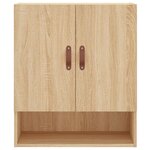 vidaXL Armoire murale chêne sonoma 60x31x70 cm bois d'ingénierie
