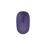 Microsoft mobile mouse 1850 - souris optique - 3 boutons - sans fil - récepteur usb - violet pantone