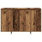 vidaXL Buffet Bois ancien 120 x 41 x 75 cm Bois d'ingénierie