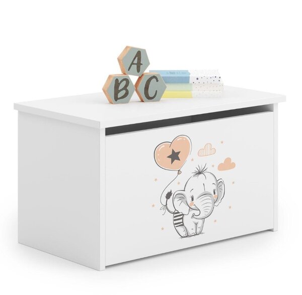 Coffre à jouets Daria éléphant