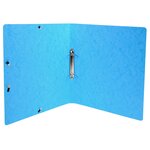 Classeur À Élastiques 2 Anneaux 15mm Iderama - A4 - Bleu Clair - X 20 - Exacompta