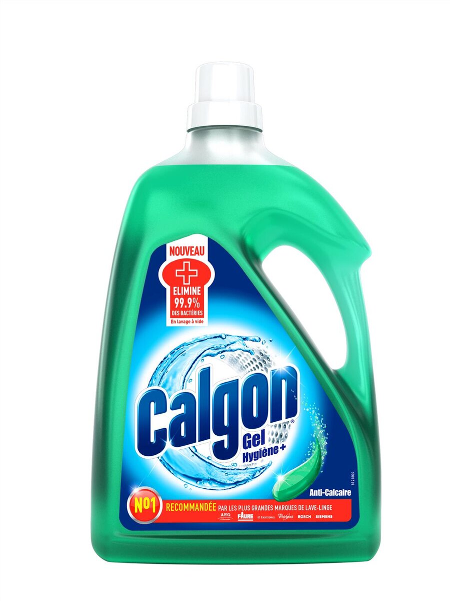 3en1 Gel Hygiène Plus Anticalcaire Nettoyant pour Lave-linge - 2,25L CALGON  - La Poste