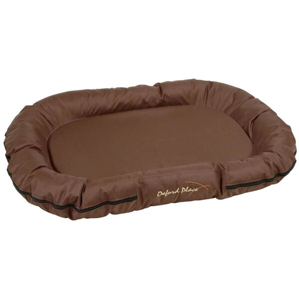 Kerbl Lit pour animaux Oxford Place 120 x 85 x 17 cm Marron 84993