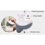 OSCARE GM001 - Appareil de massage par percussion - Récupération et renforcement musculaire - Intensité reglable - Waterproof