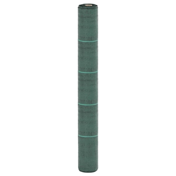vidaXL Membrane anti-mauvaises herbes vert 1x150 m PP