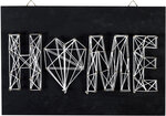 Tableau de fil tendu string art home 30x20cm