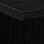 Tables de chevet vidaXL 2 Pièces Chêne noir 35x35x55 cm Bois manufacturé