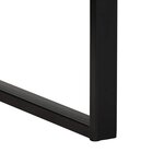 vidaXL Bureau 100x50x75 cm bois de manguier brut massif