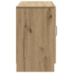 vidaXL Buffet Chêne artisanal 89 x 34 5 x 57 cm Bois d'ingénierie