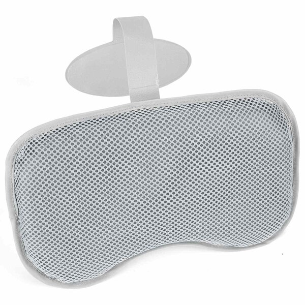 Bestway Coussin de bain spa 2 Pièces Gris 23 x 13 x 5 cm Acier et PVC