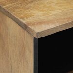 vidaXL Armoire de lit avec tiroir 2 Pièces Marron 40 x 33 x 46 cm