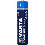 Varta pack de 40 piles alcalines longlife power aaa (lr03) 1 5v