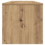 vidaXL Meuble TV chêne artisanal 100x40x40 cm bois d'ingénierie