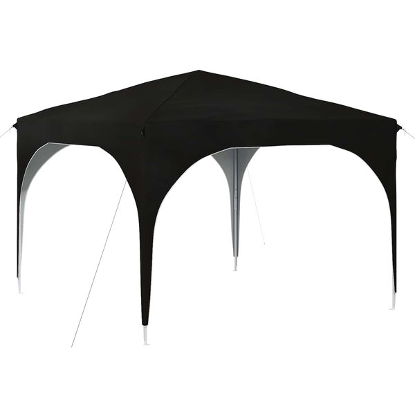 vidaXL Tente de fête pop-up 290 x 290 x 245 cm Noir