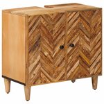 vidaXL Ensemble de Meubles de Salle de Bain 3 pc 62 x 33 x 58 cm