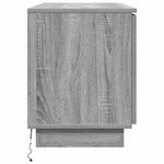 vidaXL Meuble TV Gris Sonoma 100 x 38 x 49 cm Bois d'ingénierie