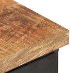 vidaXL Buffet 60x30x76 cm Bois de manguier brut