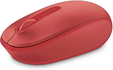 Souris sans fil microsoft wireless mobile mouse 1850 (rouge)