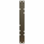 vidaXL Pieds de table basse en forme de V  2 pièces  acier naturel  50 x (42-43 3) cm