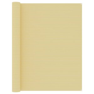 vidaXL Tapis de tente 250x400 cm Beige