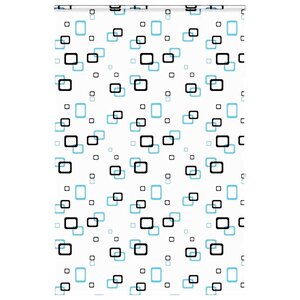 vidaXL Store enrouleur de douche avec cassette largeur du tissu 146 cm