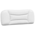 vidaXL Cadre de lit sans matelas blanc 100x200 cm similicuir