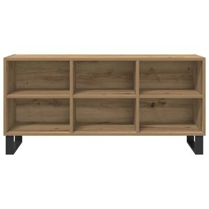 vidaXL Meuble TV Chêne artisanal 103 5 x 30 x 50 cm Bois d'ingénierie