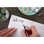 Feutre fin de précision 1800 bleu (0.3) 0 35 mm x 10 EDDING