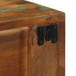 VidaXL Meuble TV mural 60x30x19 cm bois massif de récupération