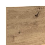 vidaXL Armoire murale 100x16 5x30 cm chêne artisanal bois d'ingénierie