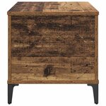 vidaXL Table basse Bois Ancien 60 x 44 5 x 45 cm Bois d'ingénierie